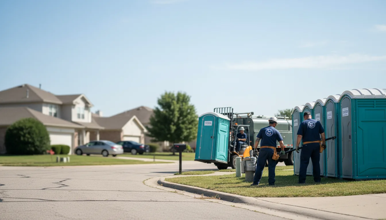 Porta Potty Rental in Fox Lake, IL near me